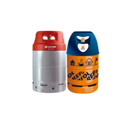 Bombonas de cepsa y repsol ligeras