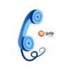 teléfono con logo de galp